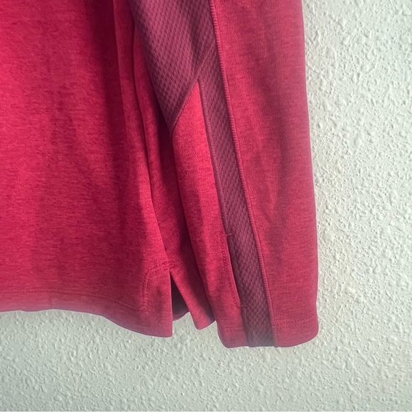The North Face Women’s Athletic FlashDry 3/4 Zip Jacket Size XL  Burgundy - Picture 4 of 11